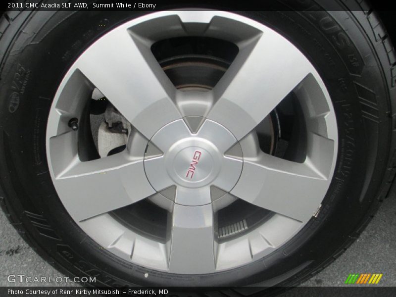 Summit White / Ebony 2011 GMC Acadia SLT AWD