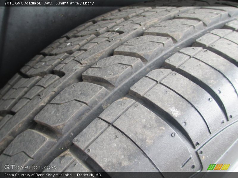 Summit White / Ebony 2011 GMC Acadia SLT AWD