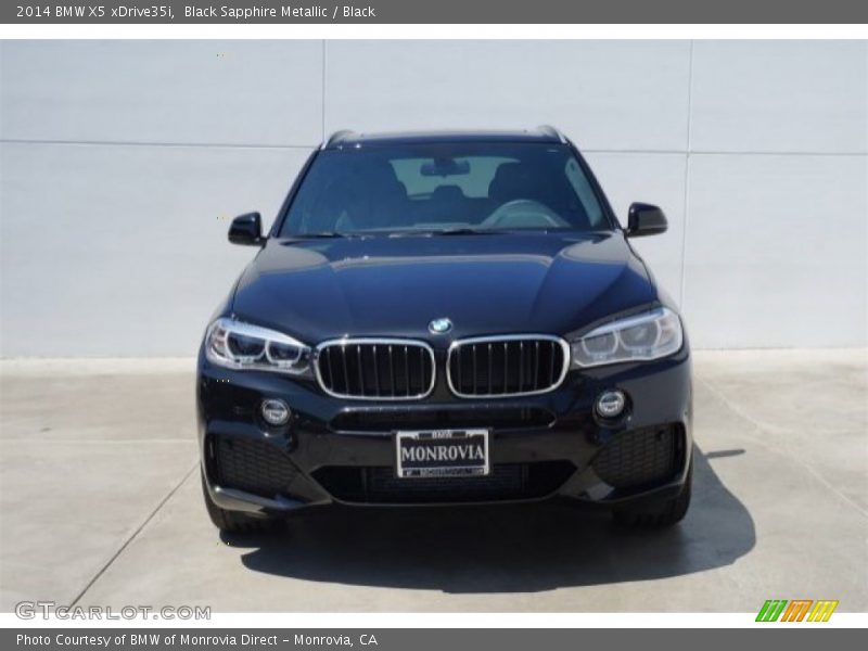 Black Sapphire Metallic / Black 2014 BMW X5 xDrive35i