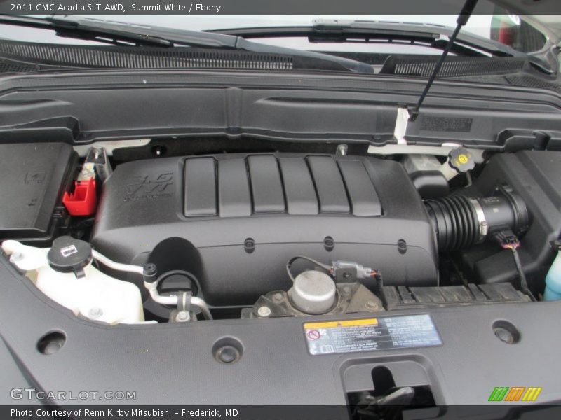 Summit White / Ebony 2011 GMC Acadia SLT AWD