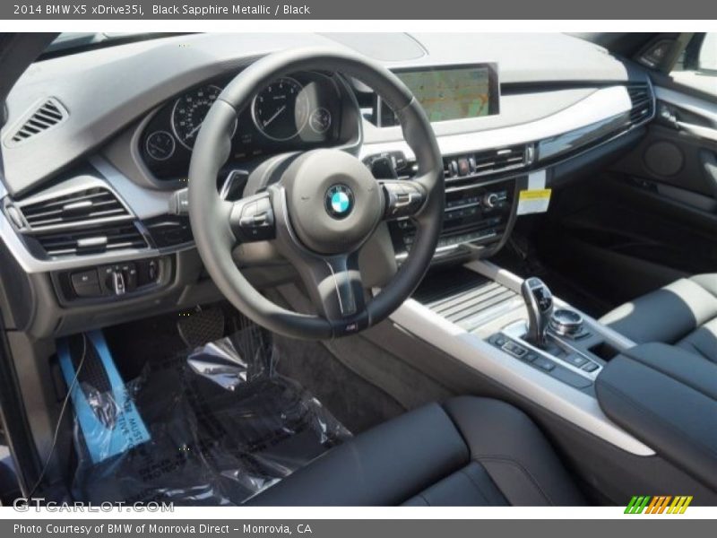 Black Sapphire Metallic / Black 2014 BMW X5 xDrive35i