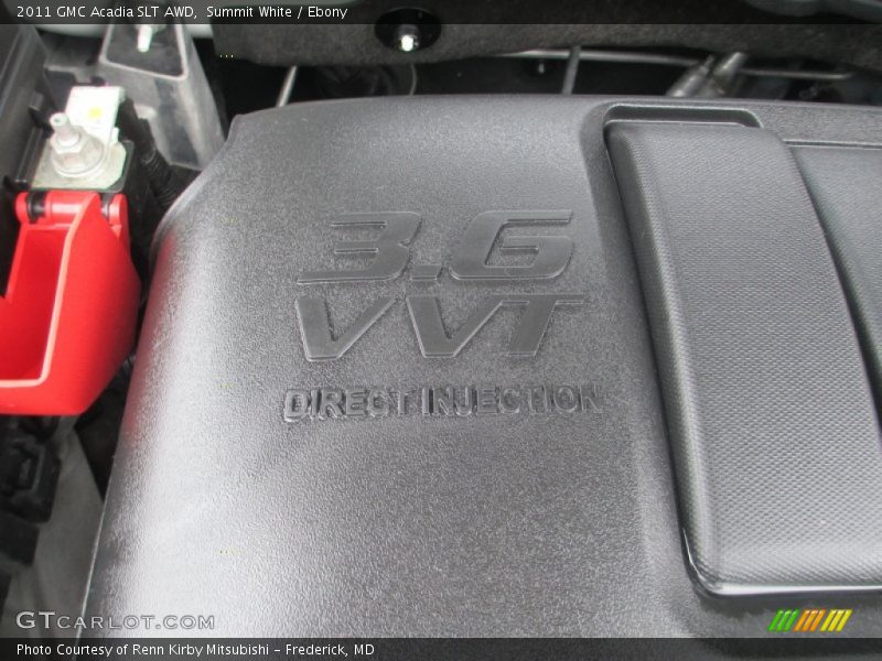Summit White / Ebony 2011 GMC Acadia SLT AWD