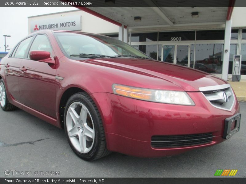 Redondo Red Pearl / Ebony 2006 Acura TL 3.2