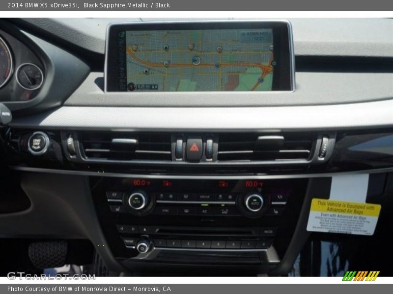 Black Sapphire Metallic / Black 2014 BMW X5 xDrive35i