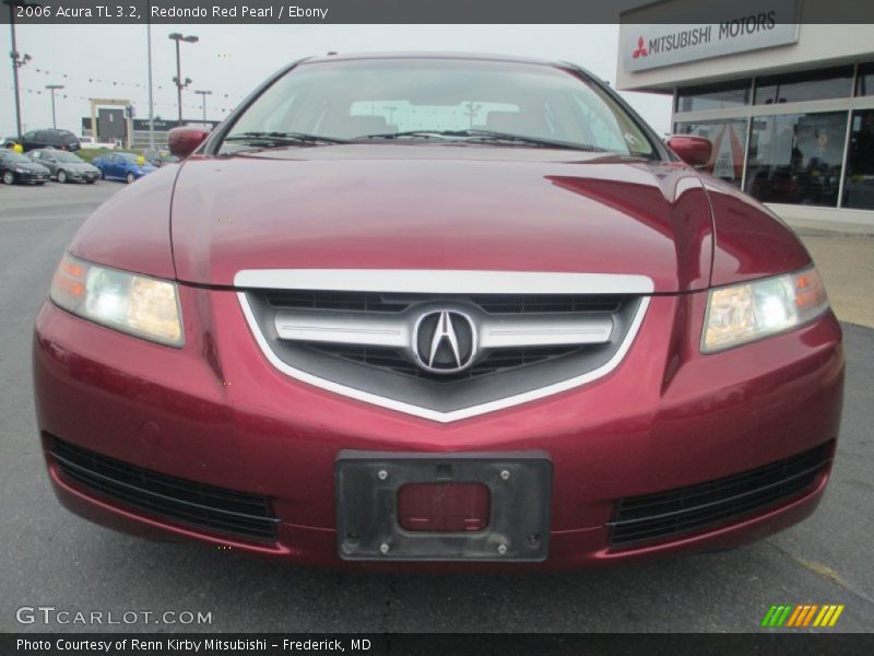 Redondo Red Pearl / Ebony 2006 Acura TL 3.2
