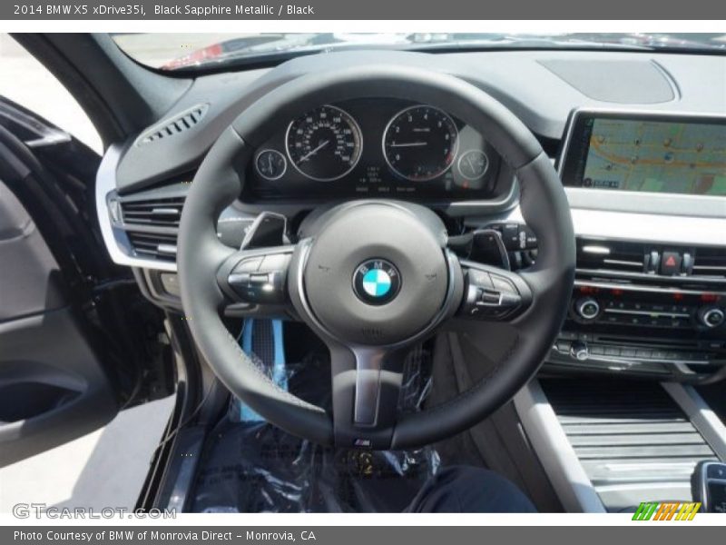 Black Sapphire Metallic / Black 2014 BMW X5 xDrive35i