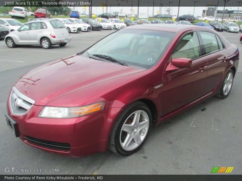 Redondo Red Pearl / Ebony 2006 Acura TL 3.2
