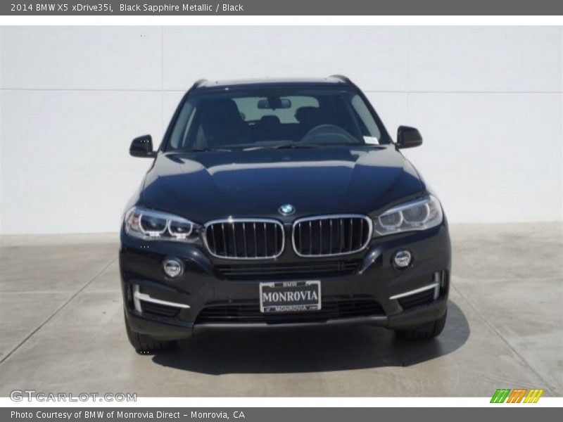 Black Sapphire Metallic / Black 2014 BMW X5 xDrive35i