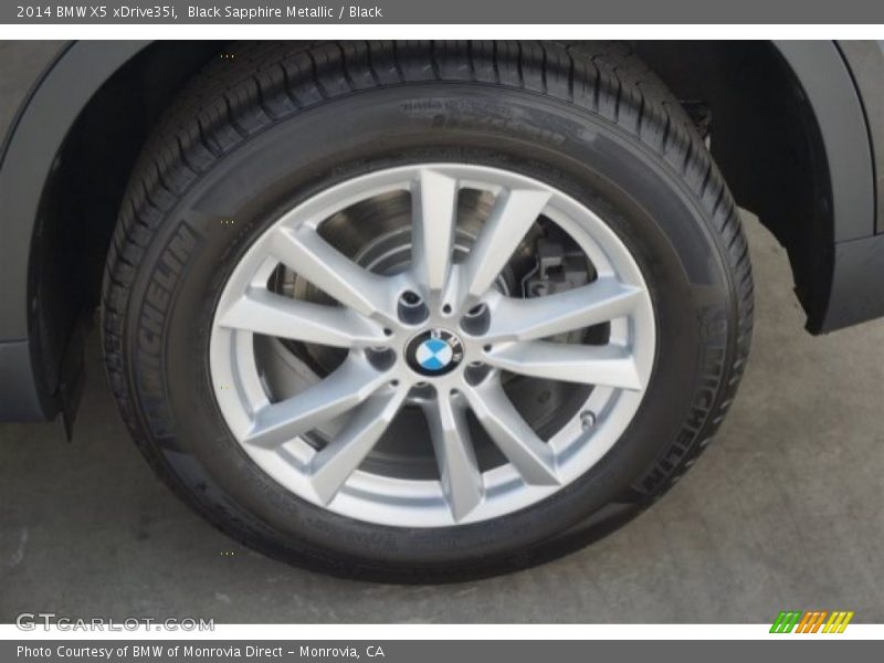 Black Sapphire Metallic / Black 2014 BMW X5 xDrive35i