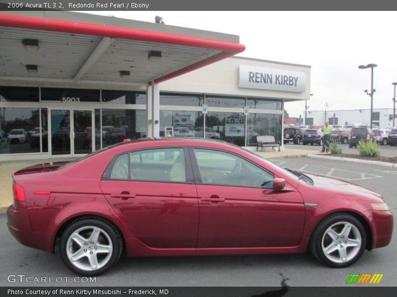 Redondo Red Pearl / Ebony 2006 Acura TL 3.2