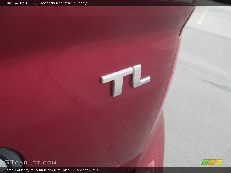 Redondo Red Pearl / Ebony 2006 Acura TL 3.2