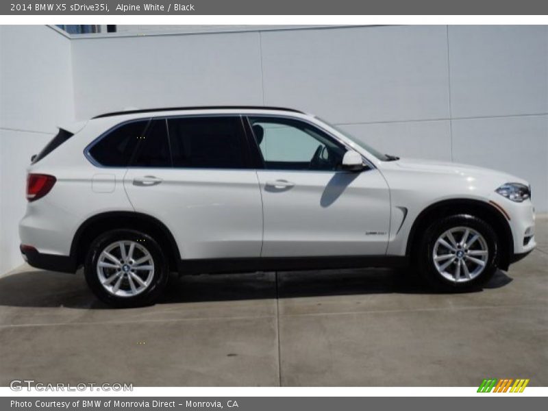 Alpine White / Black 2014 BMW X5 sDrive35i