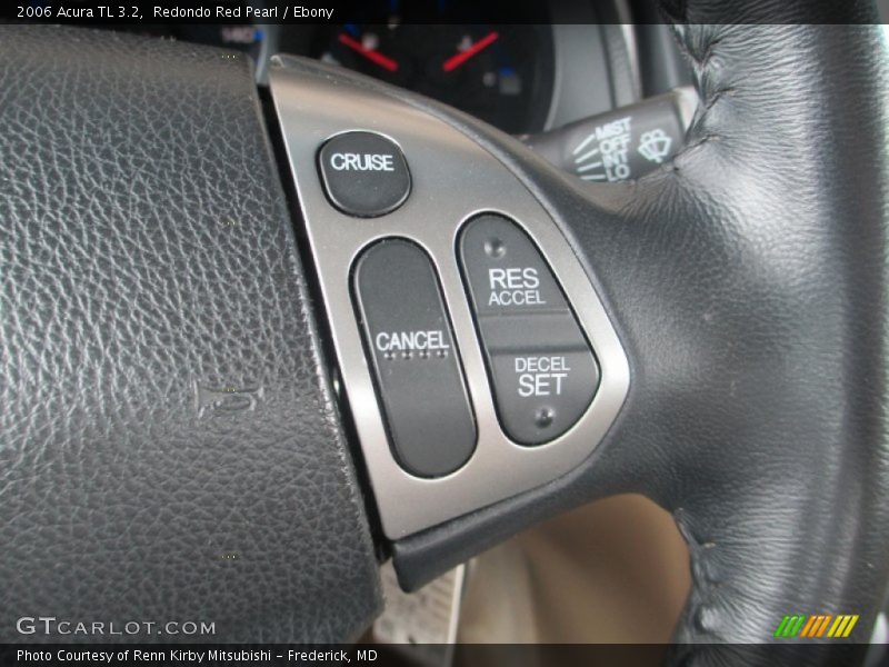 Redondo Red Pearl / Ebony 2006 Acura TL 3.2