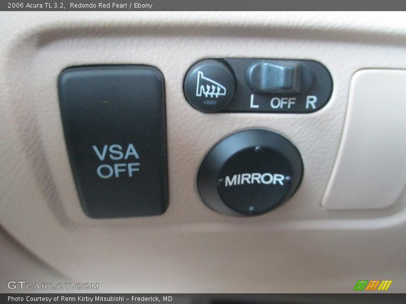 Redondo Red Pearl / Ebony 2006 Acura TL 3.2