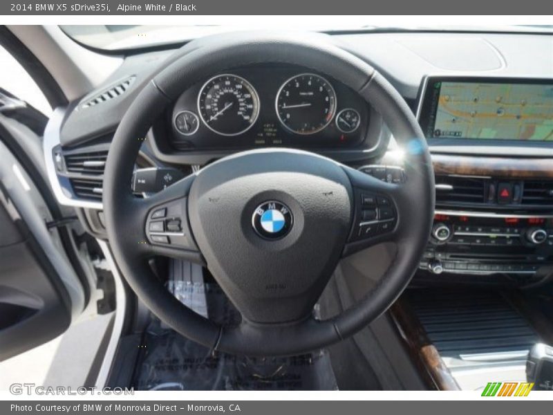 Alpine White / Black 2014 BMW X5 sDrive35i
