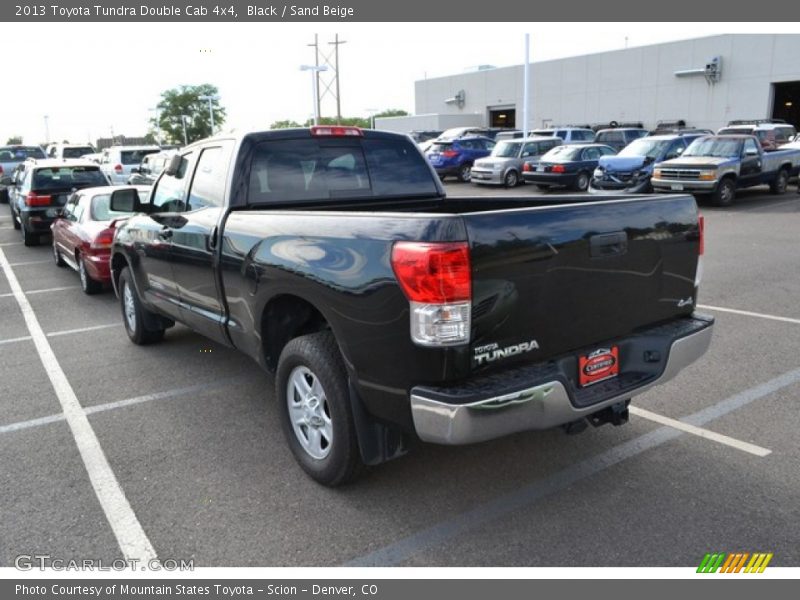 Black / Sand Beige 2013 Toyota Tundra Double Cab 4x4