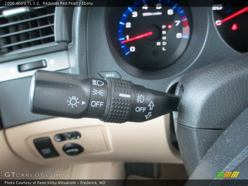 Redondo Red Pearl / Ebony 2006 Acura TL 3.2