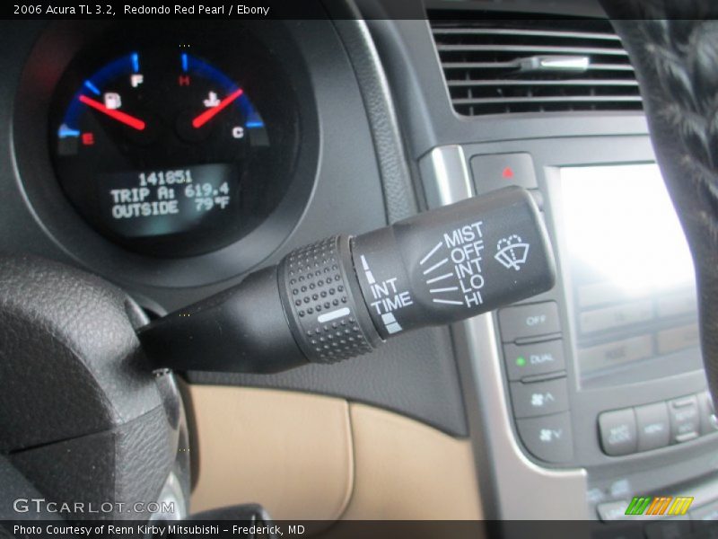 Redondo Red Pearl / Ebony 2006 Acura TL 3.2