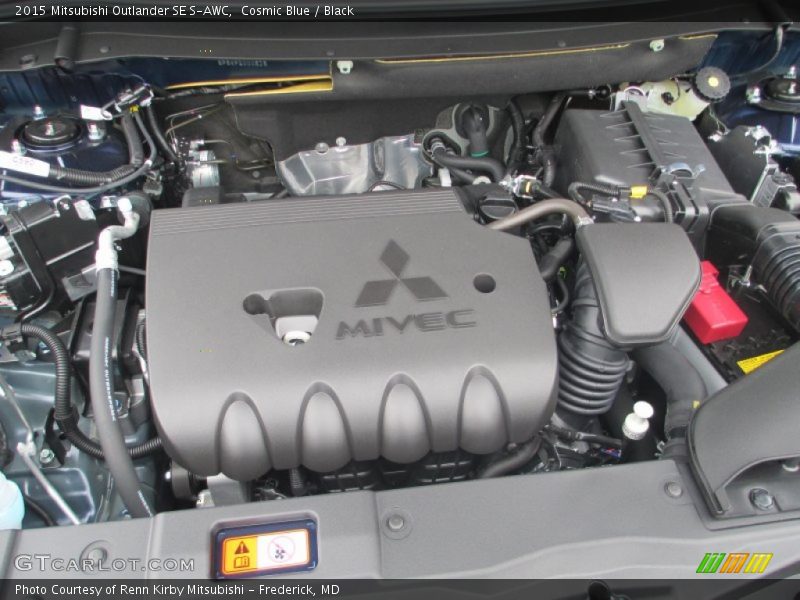  2015 Outlander SE S-AWC Engine - 2.4 Liter SOHC 16-Valve MIVEC 4 Cylinder