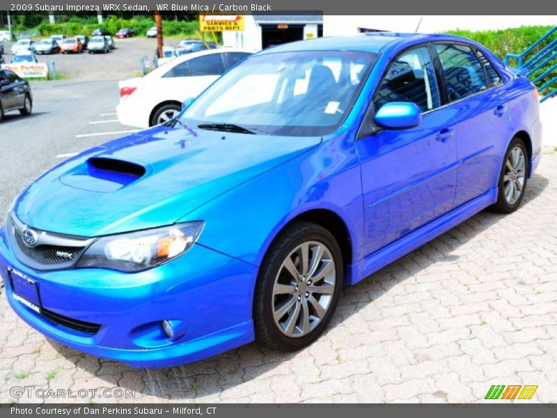 Front 3/4 View of 2009 Impreza WRX Sedan