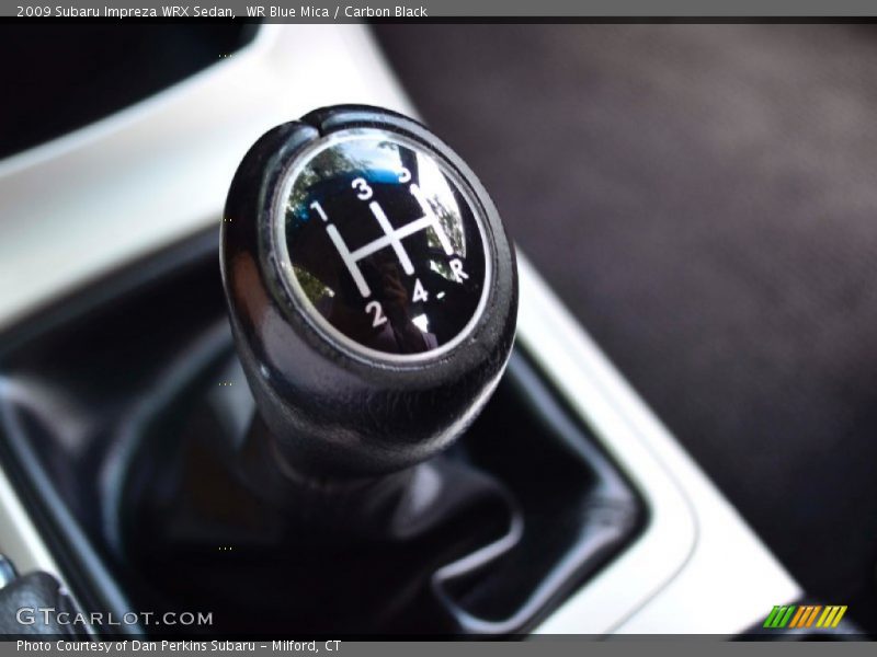 WR Blue Mica / Carbon Black 2009 Subaru Impreza WRX Sedan