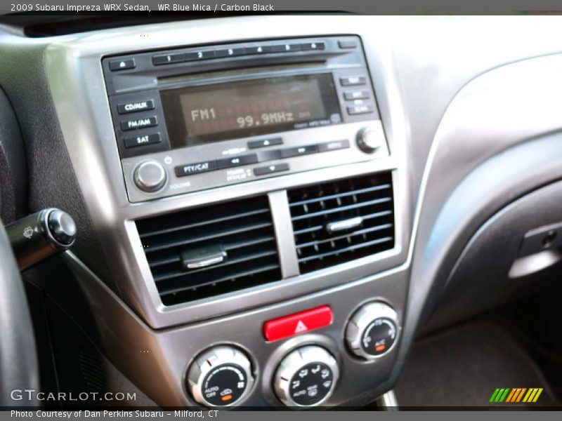 WR Blue Mica / Carbon Black 2009 Subaru Impreza WRX Sedan