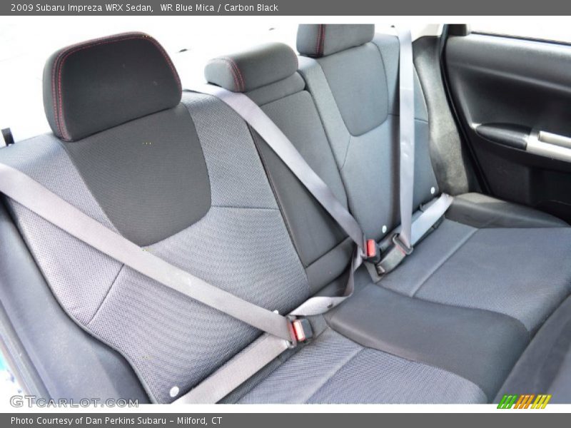 WR Blue Mica / Carbon Black 2009 Subaru Impreza WRX Sedan