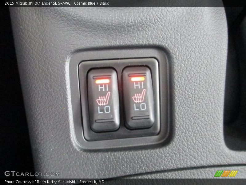 Controls of 2015 Outlander SE S-AWC