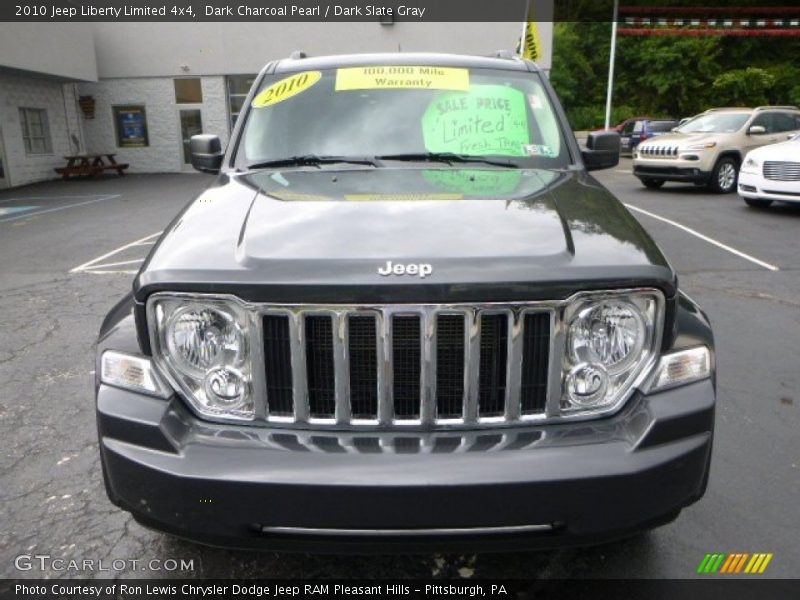 Dark Charcoal Pearl / Dark Slate Gray 2010 Jeep Liberty Limited 4x4