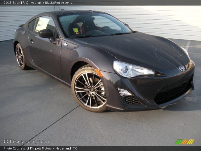 Asphalt / Black/Red Accents 2015 Scion FR-S
