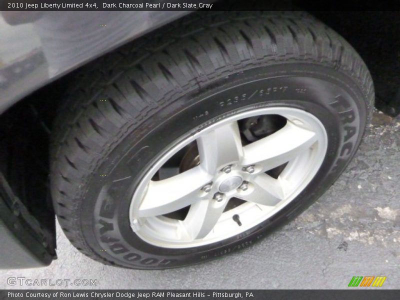 Dark Charcoal Pearl / Dark Slate Gray 2010 Jeep Liberty Limited 4x4