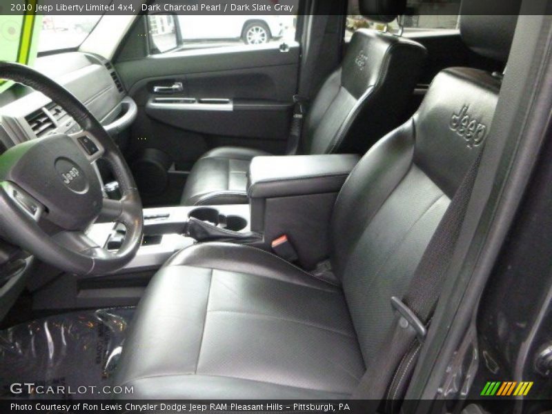 Dark Charcoal Pearl / Dark Slate Gray 2010 Jeep Liberty Limited 4x4