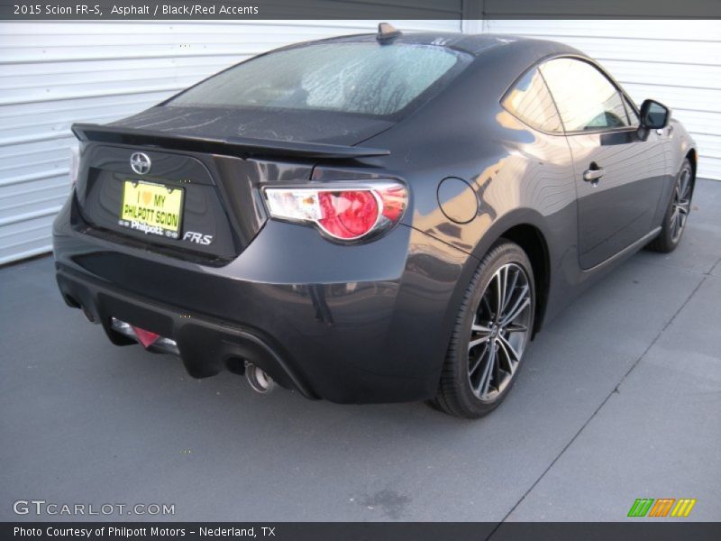 Asphalt / Black/Red Accents 2015 Scion FR-S