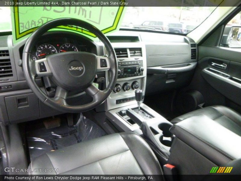 Dark Charcoal Pearl / Dark Slate Gray 2010 Jeep Liberty Limited 4x4