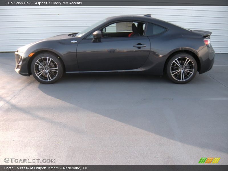 Asphalt / Black/Red Accents 2015 Scion FR-S
