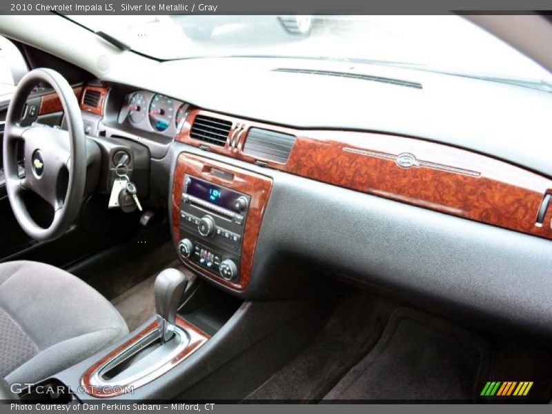 Silver Ice Metallic / Gray 2010 Chevrolet Impala LS