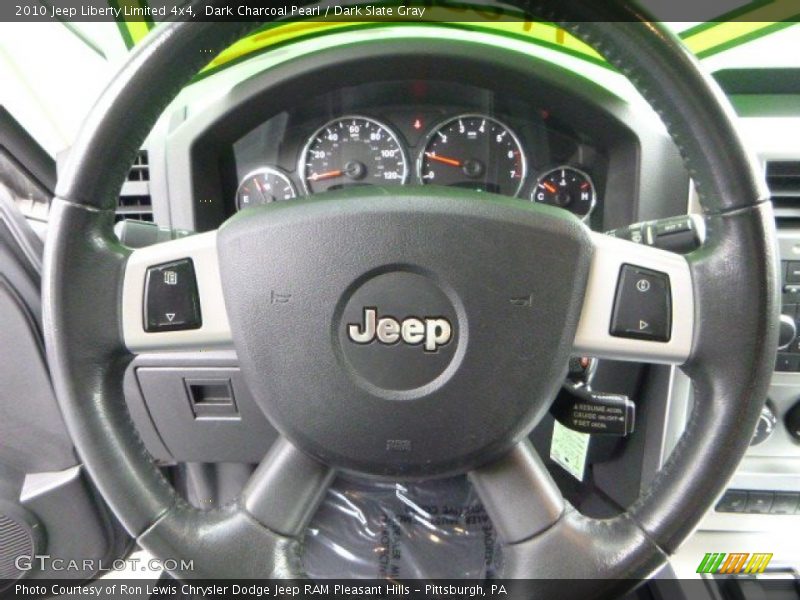 Dark Charcoal Pearl / Dark Slate Gray 2010 Jeep Liberty Limited 4x4