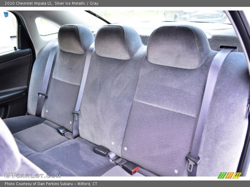Silver Ice Metallic / Gray 2010 Chevrolet Impala LS
