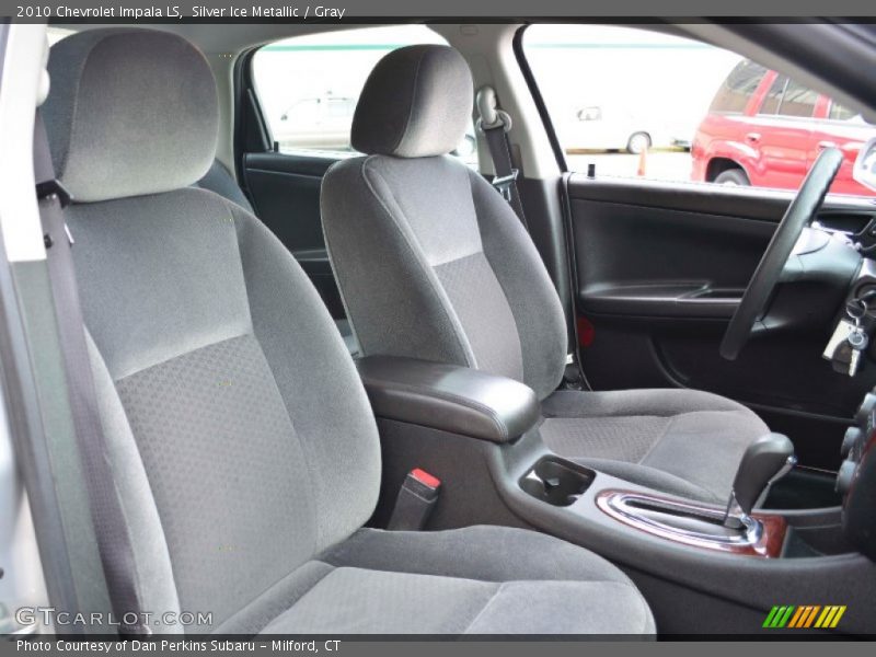 Silver Ice Metallic / Gray 2010 Chevrolet Impala LS