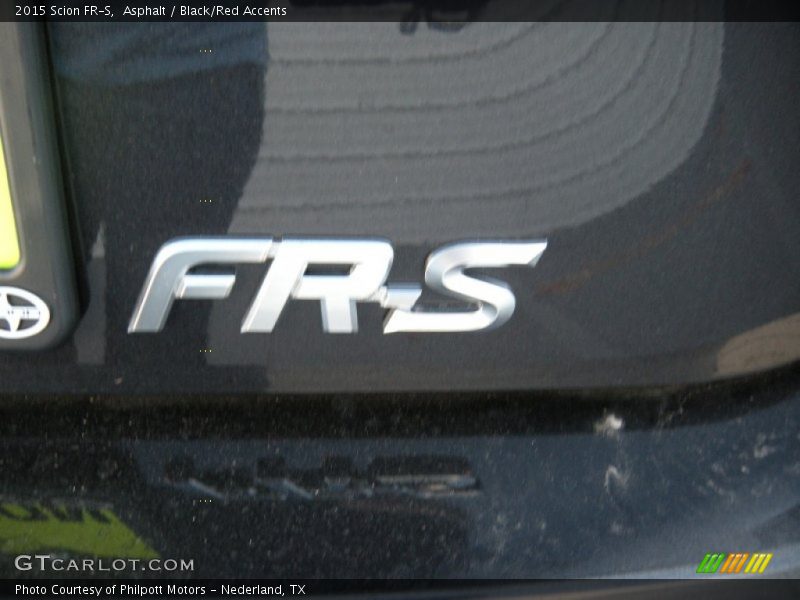 Asphalt / Black/Red Accents 2015 Scion FR-S
