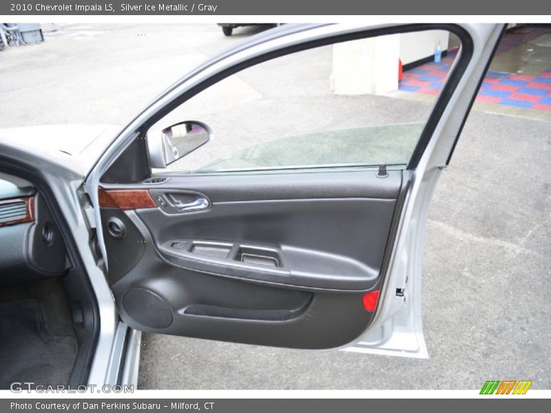 Silver Ice Metallic / Gray 2010 Chevrolet Impala LS