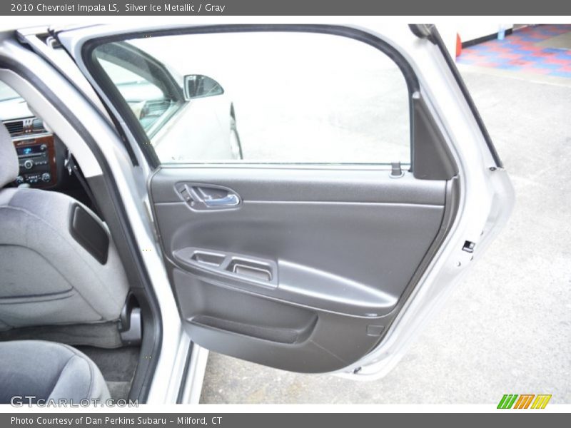 Silver Ice Metallic / Gray 2010 Chevrolet Impala LS