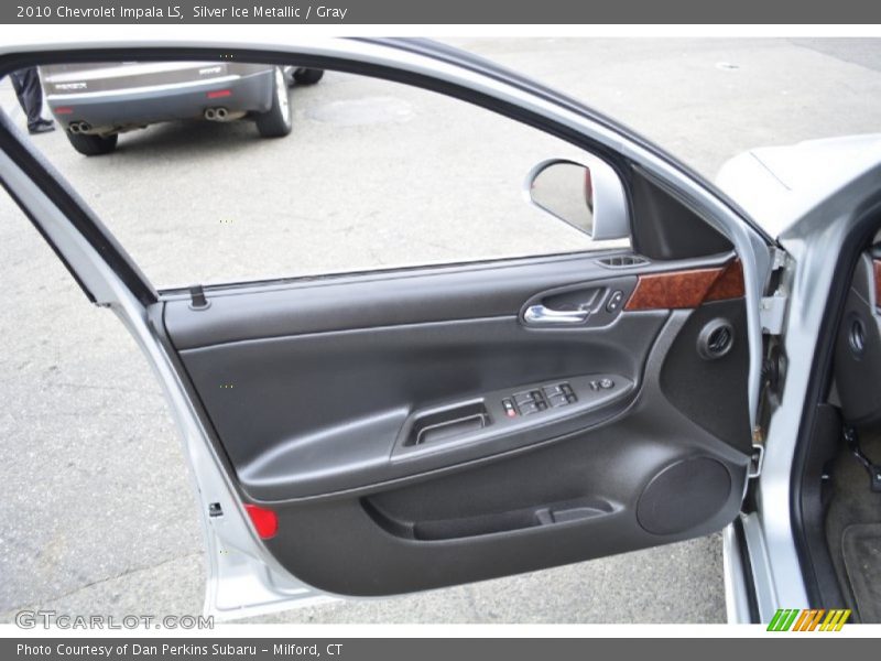 Silver Ice Metallic / Gray 2010 Chevrolet Impala LS