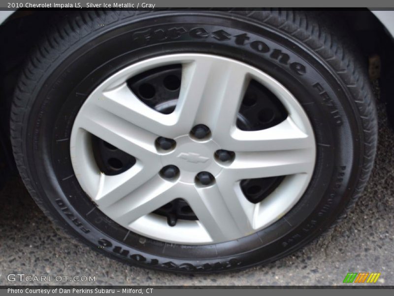 Silver Ice Metallic / Gray 2010 Chevrolet Impala LS