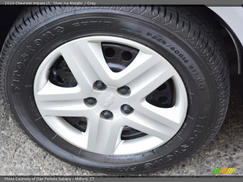 Silver Ice Metallic / Gray 2010 Chevrolet Impala LS