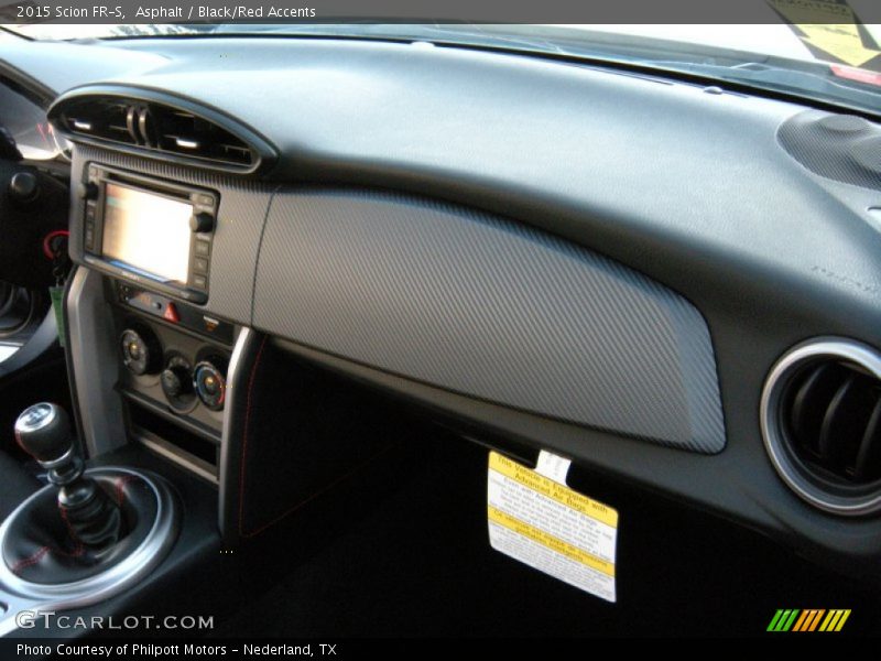 Asphalt / Black/Red Accents 2015 Scion FR-S