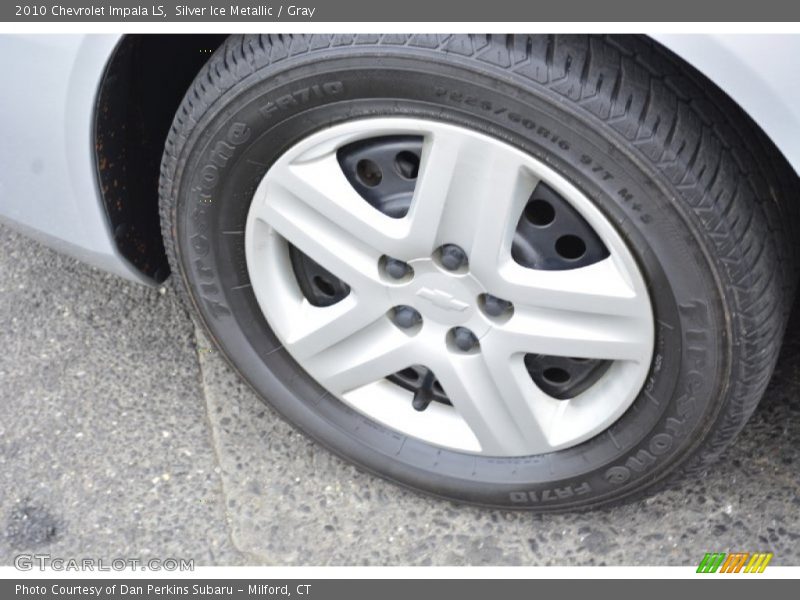 Silver Ice Metallic / Gray 2010 Chevrolet Impala LS