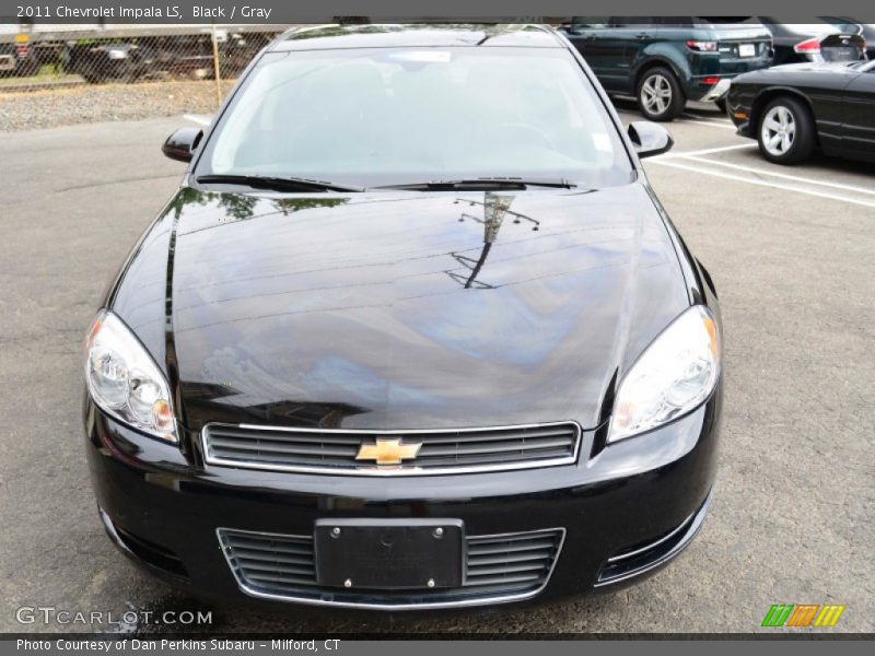 Black / Gray 2011 Chevrolet Impala LS