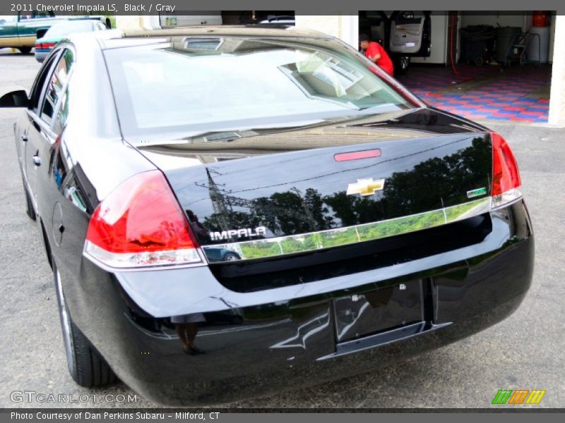 Black / Gray 2011 Chevrolet Impala LS