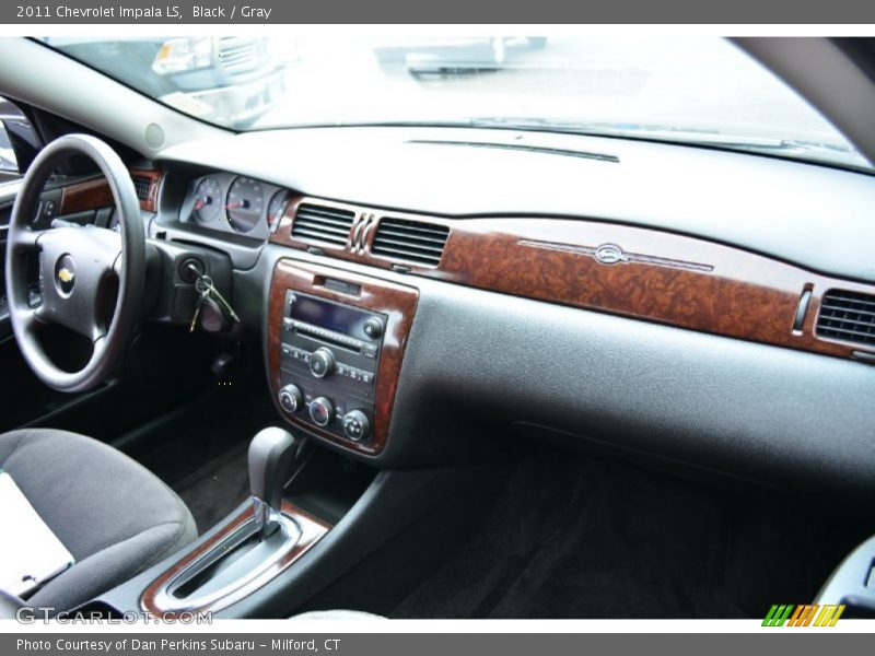 Black / Gray 2011 Chevrolet Impala LS